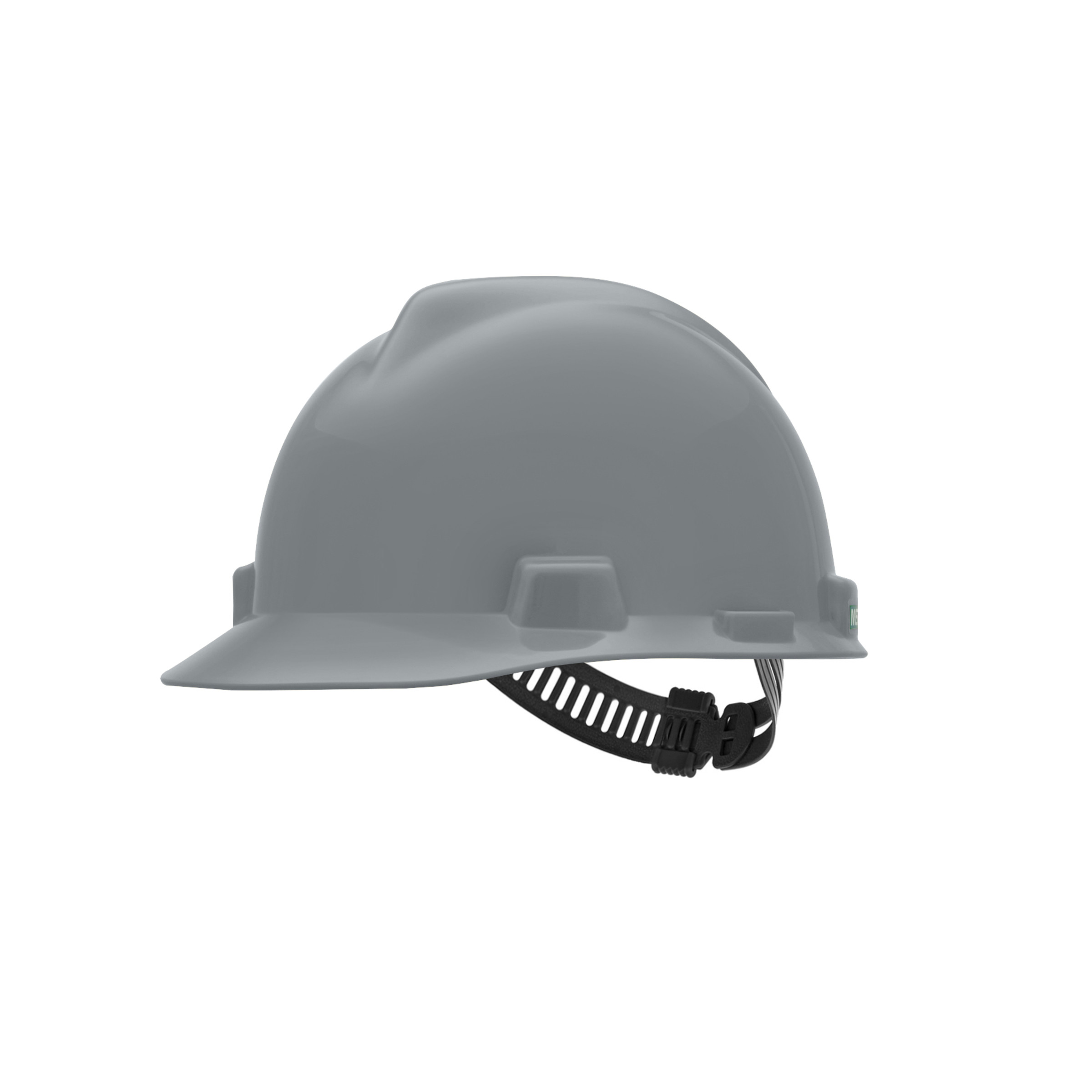 V-Gard Slotted Cap, Silver, w/Staz-On Suspension